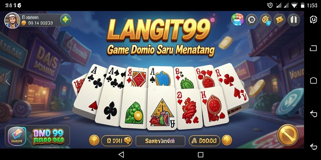 Tampilan gameplay LANGIT99 yang seru dan interaktif.
