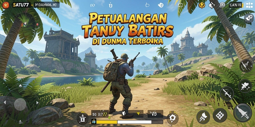 Gameplay SATU77 menunjukkan eksplorasi dunia yang menakjubkan.